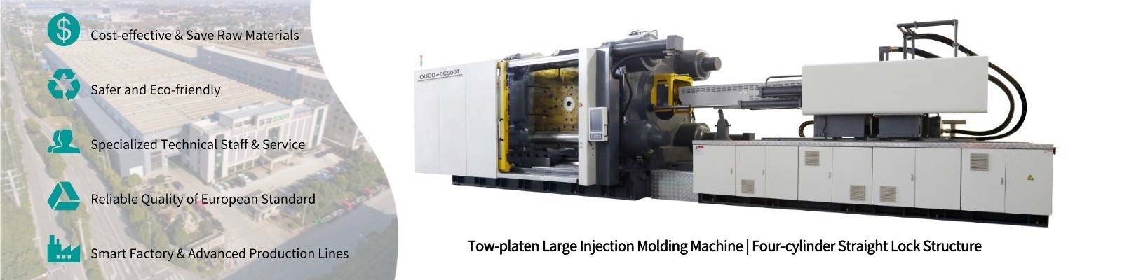 Máquina da modelação por injeção da cubeta
