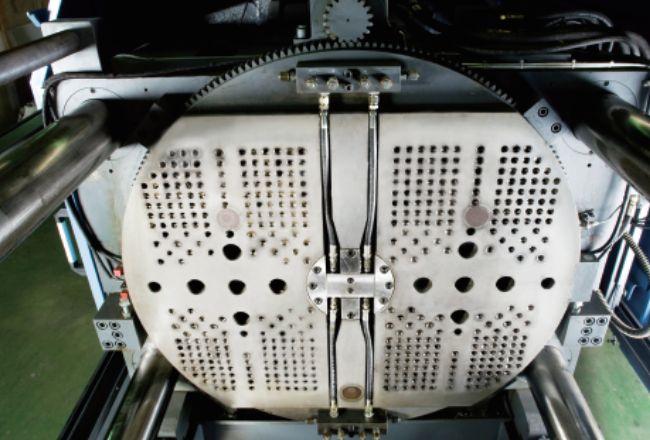 a máquina da modelação por injeção detalhou imagens