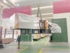 Máquina de moldagem por injecção de caixas de plástico Boa qualidade