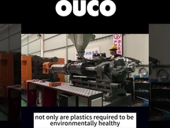 Máquina de moldagem por injecção com servomotor para transporte de garrafas de plástico