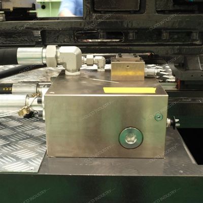 630 Ton Hybrid PVC Injection Molding Machine Recyclable Material