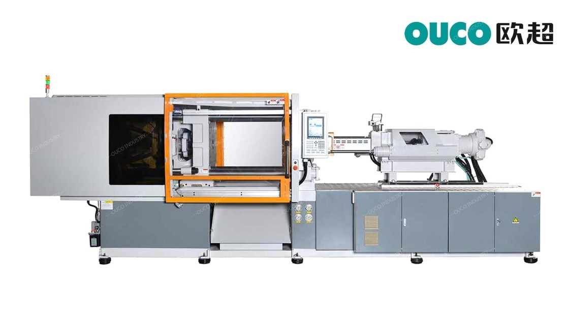 50mm OUCO Automatic Injection Moulding Machine With Linear Guide High Speed 300Ton