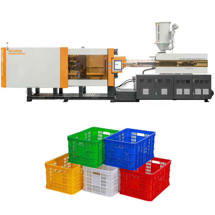 OC-650H Servo Energy Saving Injection Molding Machine Manufacturing Plastic Basket